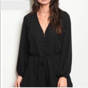 Black Romper Free Shipping Add to bundle